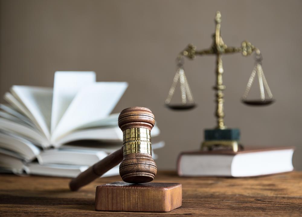 Family law firm desk.